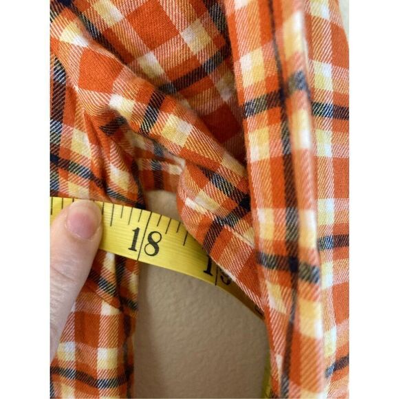 J. Crew Factory Plaid Flannel Shirt Size XS (B5) - Picture 6 of 11